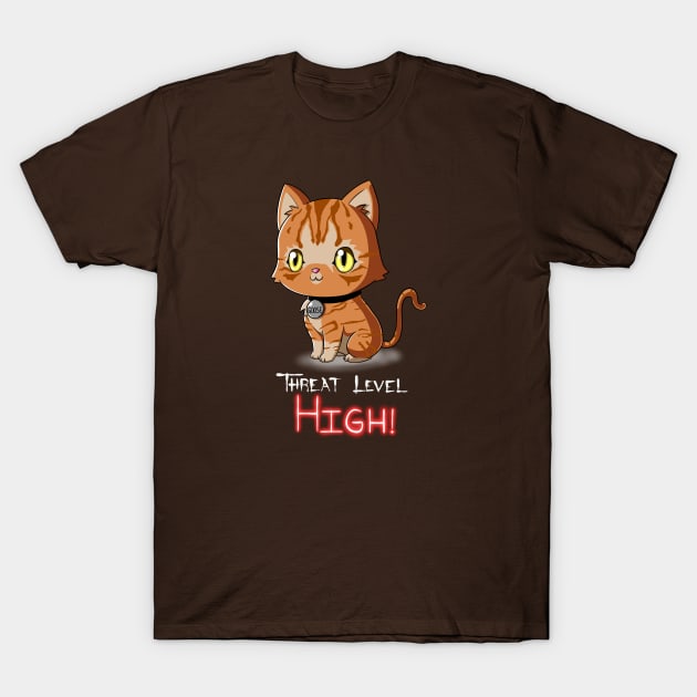 Threat Level High T-Shirt by AadiTees